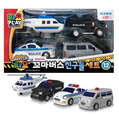 Tayo Little Bus Friends Special Mini Car Set Vol.12 -Sonic Ben Force Suri
