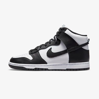 

Мужская обувь Кроссовки Nike Dunk High Retro White Black Total Orange, Panda