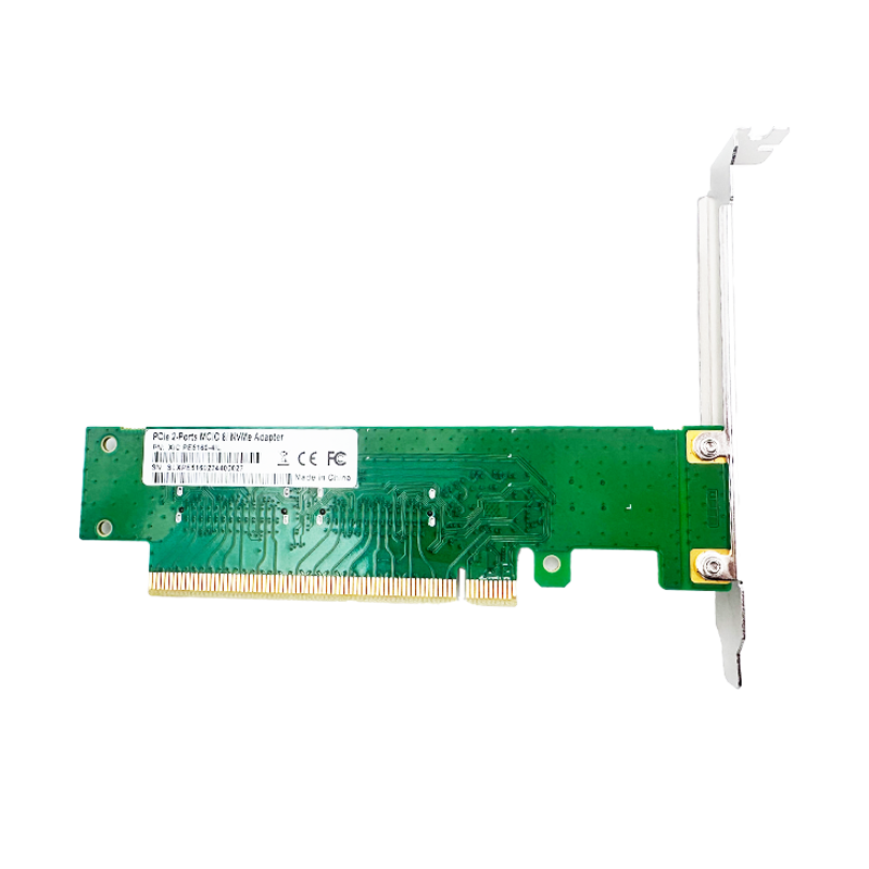 PCIe x16 to Two MCIO 8i Adapter XIC PE5160-4IL shinreal