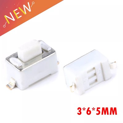 40Pcs 3x6x5mm SMD Micro Switch Touch Button for PCB Car Remote