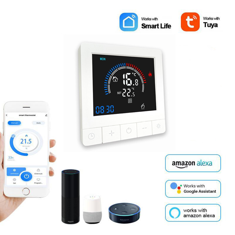 Warm Floor Gas Boiler Digital Temperature