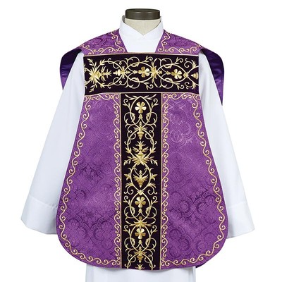 Roman Chasuble FLORENTINE COLLECTION ROMAN CHASUBLE WITH ACCESSORIES Fiddleback