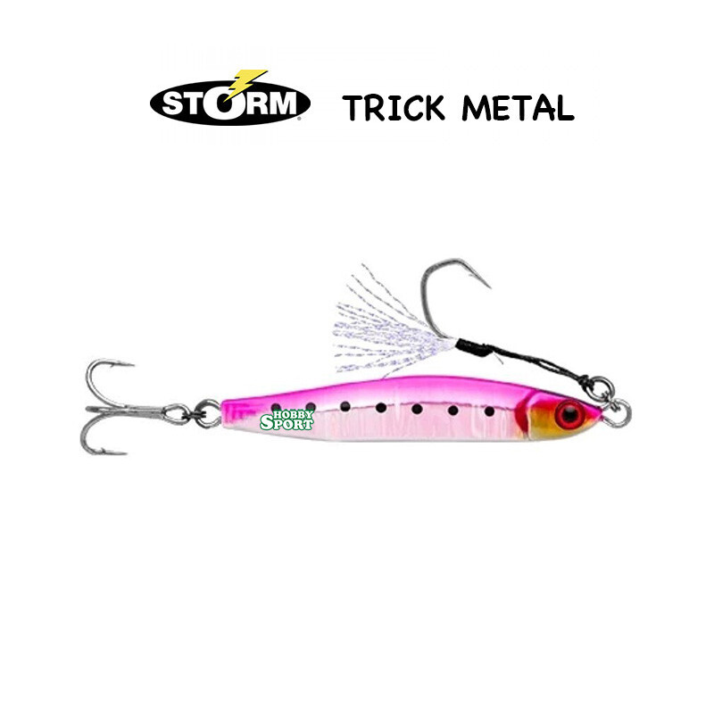 TRICK METAL STORM 12 GR COL.PINK SILVER GOMOKU JIG GOTM12PSRD
