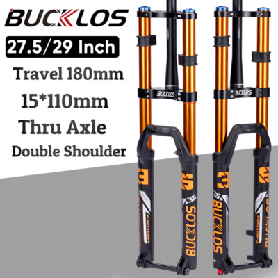 Bucklos Boost 27.5/29'' Downhill/E-Bike/AM/MTB Air Fork Suspension For Rockshox