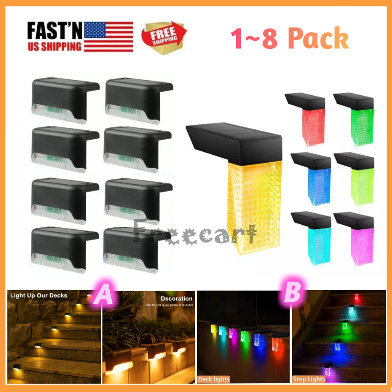 Outdoor Waterproof Led Steps Lamps For Stairs Fence