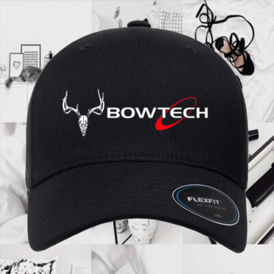 Bowtech Archery Black Hat Baseball Cap Size S/M & L/XL