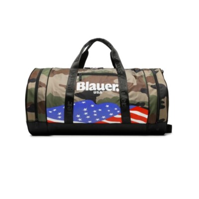 

Спортивная сумка BLAUER S3WEEKE01 / Камуфляж Ame с логотипом E2023, Camouflage