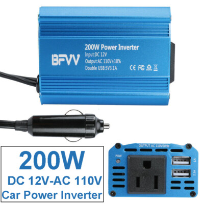5000w 12v a 110v/220v conversor de inversor do carro display lcd tensão transfor