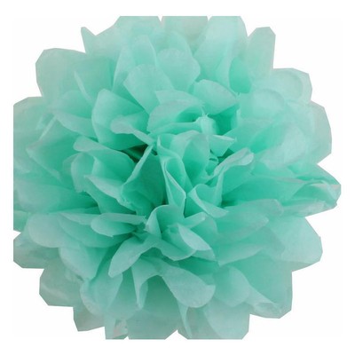 Green 10 inch Wedding Party Xmas Home Outdoor Tissue Paper Pom Poms Flower Balls