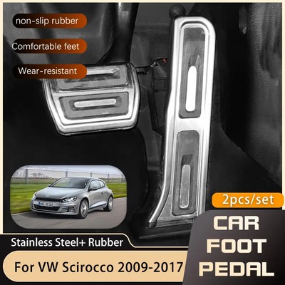 Pedals Cover for Volkswagen VW Scirocco 2009~2017  Pedal Parts 2012~2016