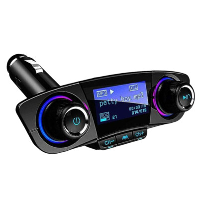Bluetooth 4.0 Handsfree Dual USB Car MP3 Player Smart Charger Adapter