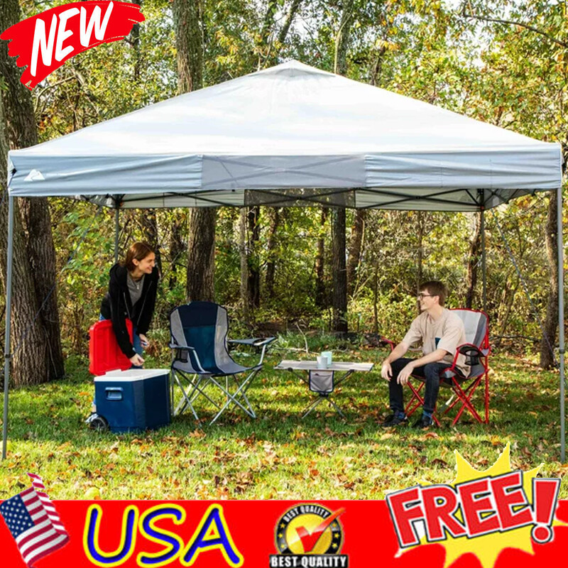 12'x12' Canopy Pop-up Tent Instant Straight Leg Sun Shelter 