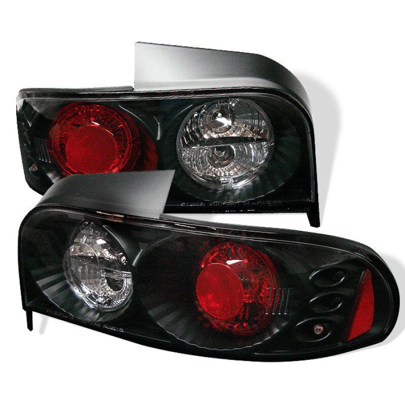 Spyder for Impreza (Excluding Wagon) 93-01 Euro Style Tail Lights Black