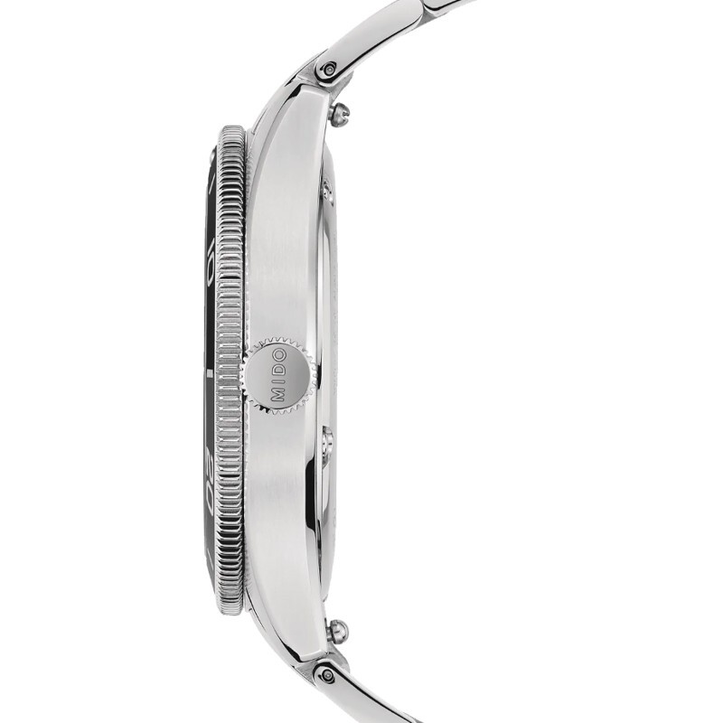 Pre-owned Mido Ocean Star 39mm Grey Gradient Steel Men's Watch M026.907.11.061.00