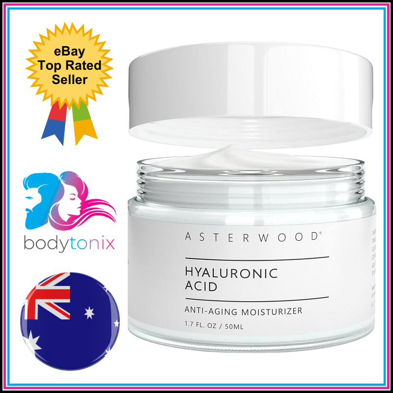 HYALURONIC ACID ANTI AGING FACIAL MOISTURISER Wrinkle Filler Hydrate Asterwood