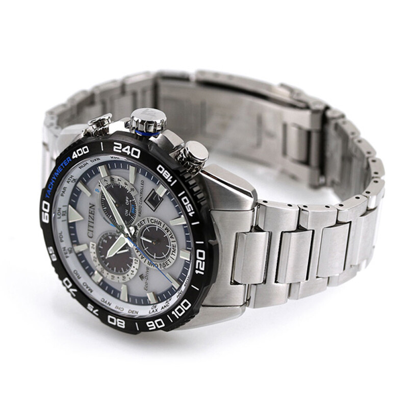 Pre-owned Citizen Promaster Land Cb5034-91a Eco-drive Radio Watch Direct Flight Men Watch