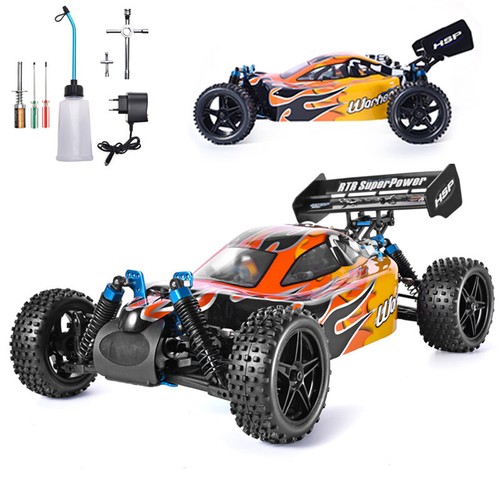 4wd 1:10 Off Road Buggy Nitro Gas Two Speed Rtr Remote Control Us