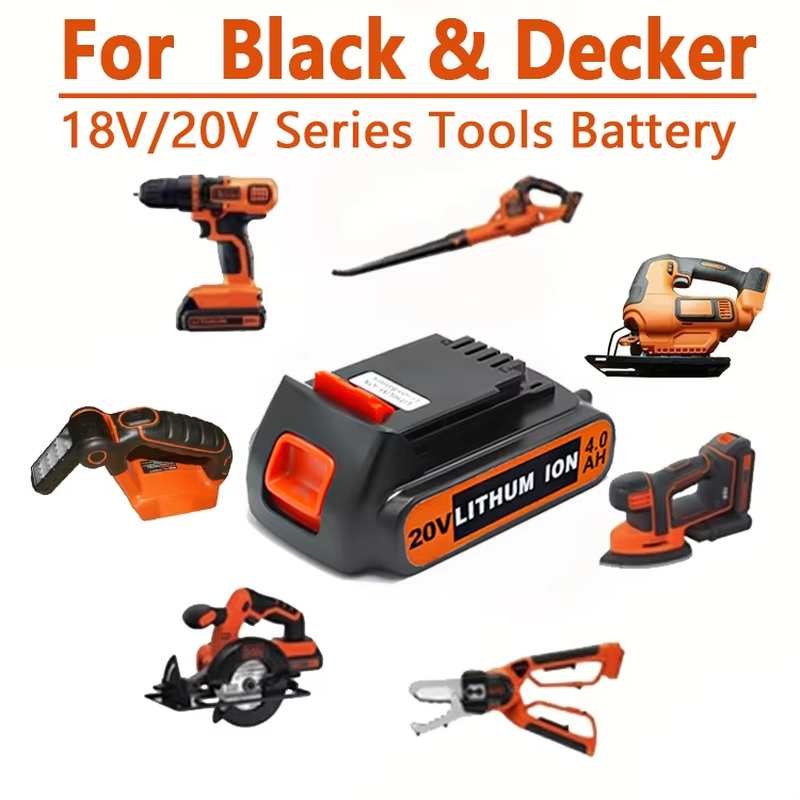 18/20V 3000mAh For BLACK & DECKER Li-ion Replacement LBXR20 Battery LB20 Power T