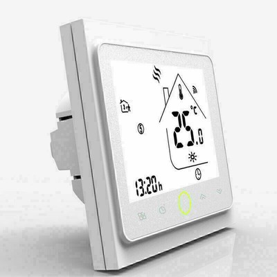 WiFi Thermostat Touch Screen Backlight for Water Heater Underfloor Heating Works