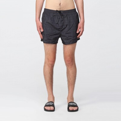 Костюм Мужчина Dsquared2 Shorts D2 Monogram Boxer Shorts Sea Dark