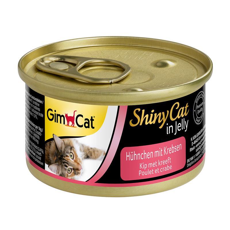 Gimpet Shinycat HÃ¼Hnchen Mit Krebsen | 24x 70g Katzenfutter Nass