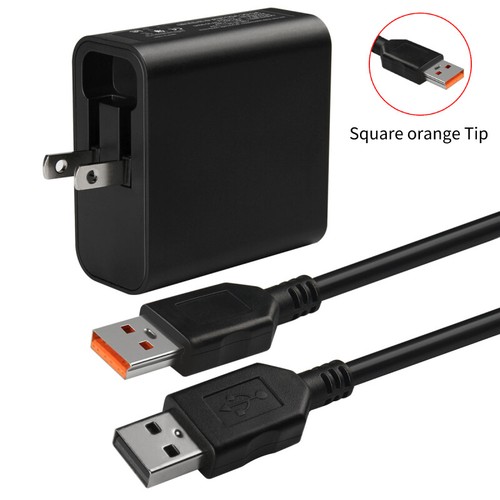 For Lenovo Thinkpad X1 Carbon ideapad Yoga AC Adapter Power Charger Cord USB-C+A