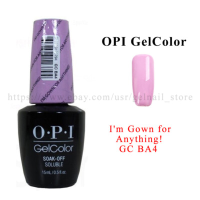 OPI GelColor 15ml/0.5fl.oz Gel Nail Polish Soak-Off gel lack Lacquer O.P.I NEW