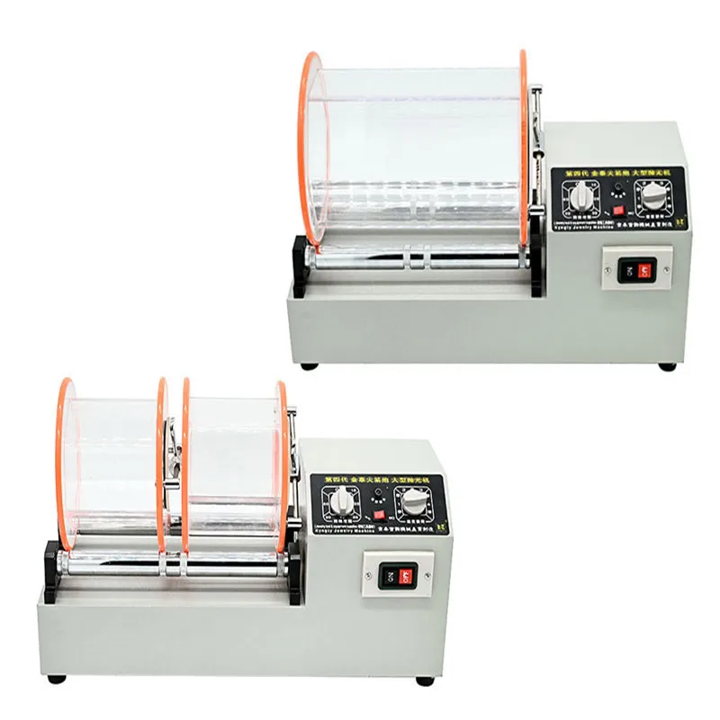 Rotary Tumbler 11KG Capacity Polishing Machine, Jewelry Making Tools Gold Burnis