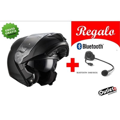 Casco abatible Nzi Combi 2 duo Antracite bluetooth Casco abatible Nzi Combi 2 duo Antracite bluetooth