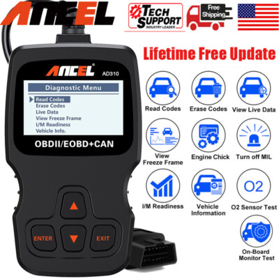Ancel AD310 Car OBD2 Scanner Code Reader Auto Diagnostic Scan Tool Check Engine 