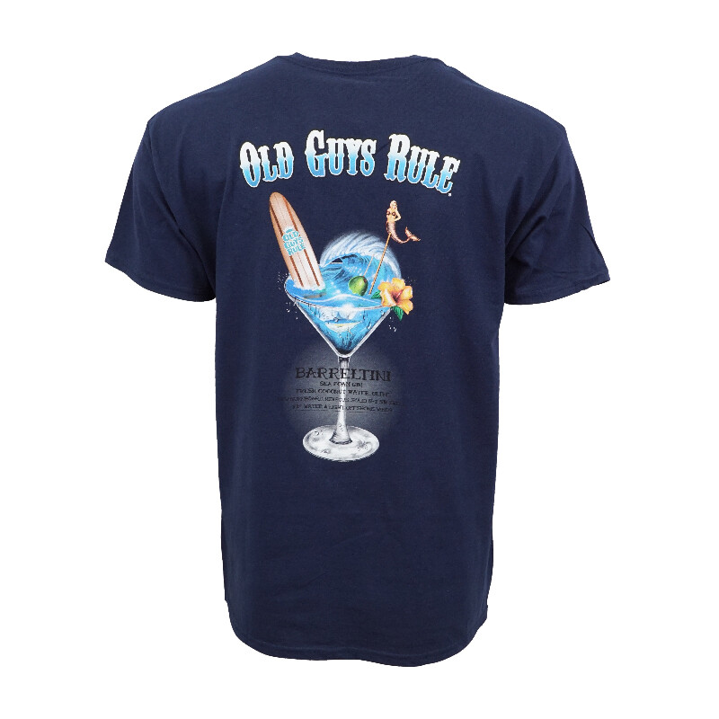 

МУЖСКАЯ ФУТБОЛКА OLD GUYS RULE BARRELTINI ТЕМНО-СИНЯЯ, Navy