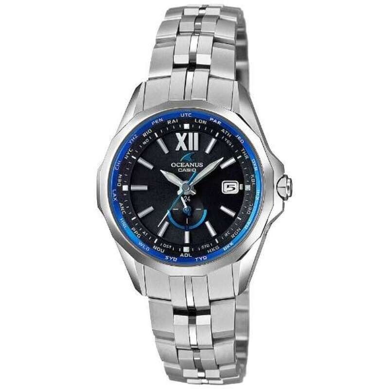 Casio Oceanus OCW-S340-1AJF Manta Ladies Solar Radio Watch