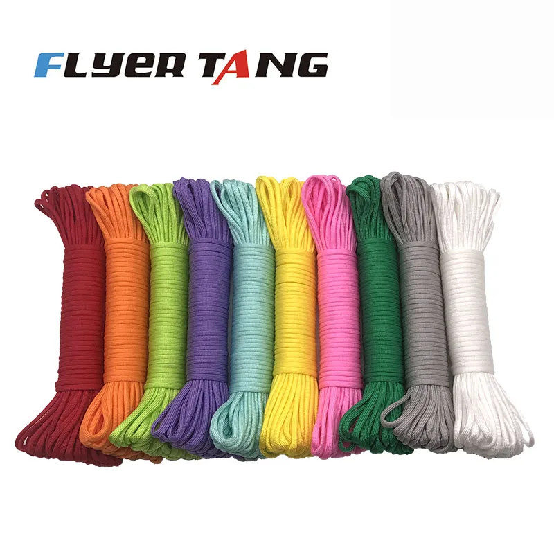 4 Size Dia.4Mm 7 Stand Cores Paracord 550 for Survival Parachute Cord Lanyard Cl