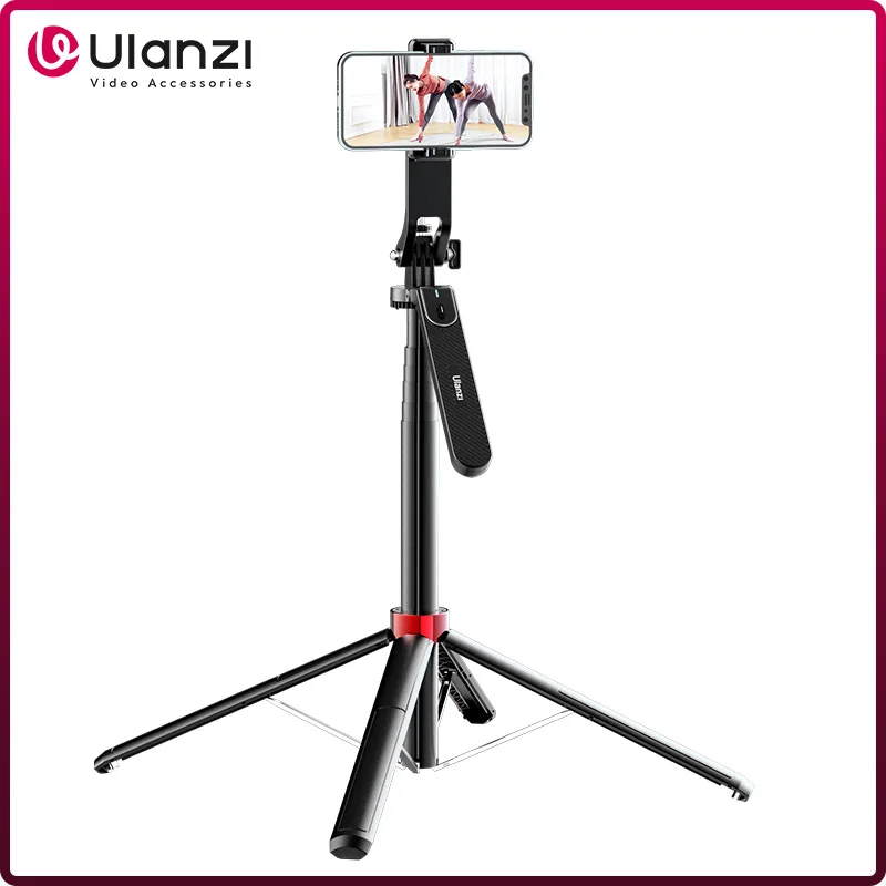 MA09 1.8M Bluetooth Remote Control Selfie Stick Tripod with 1/4" Screw 360° Rota