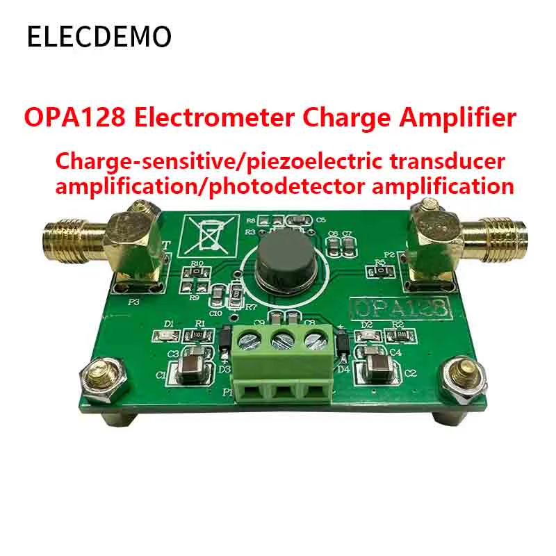 OPA128 Module Electrometer-level charge operational amplifier low bias low offse