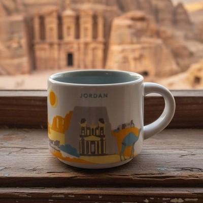 Starbucks You Are Here Collection Jordan Espresso Mug 2oz Demitasse Cup 2022
