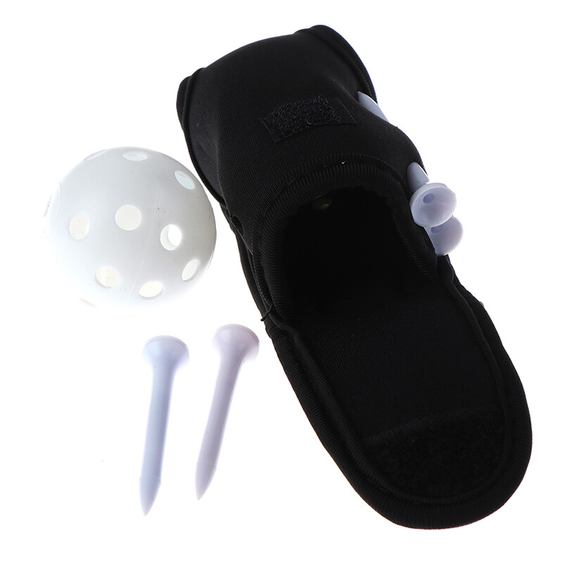1set Mini Portable Golf Ball Holder Small Bag Waist Pack Storage Aid Tool G=AA