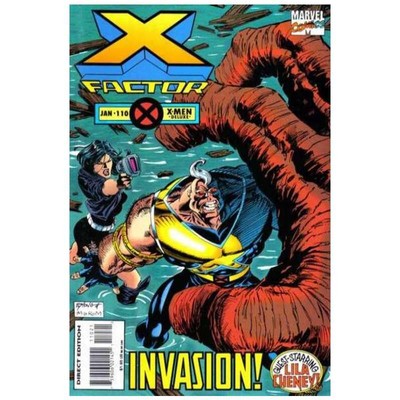 X-Factor #110 Deluxe  - 1986 series Marvel comics NM Full description below [t@