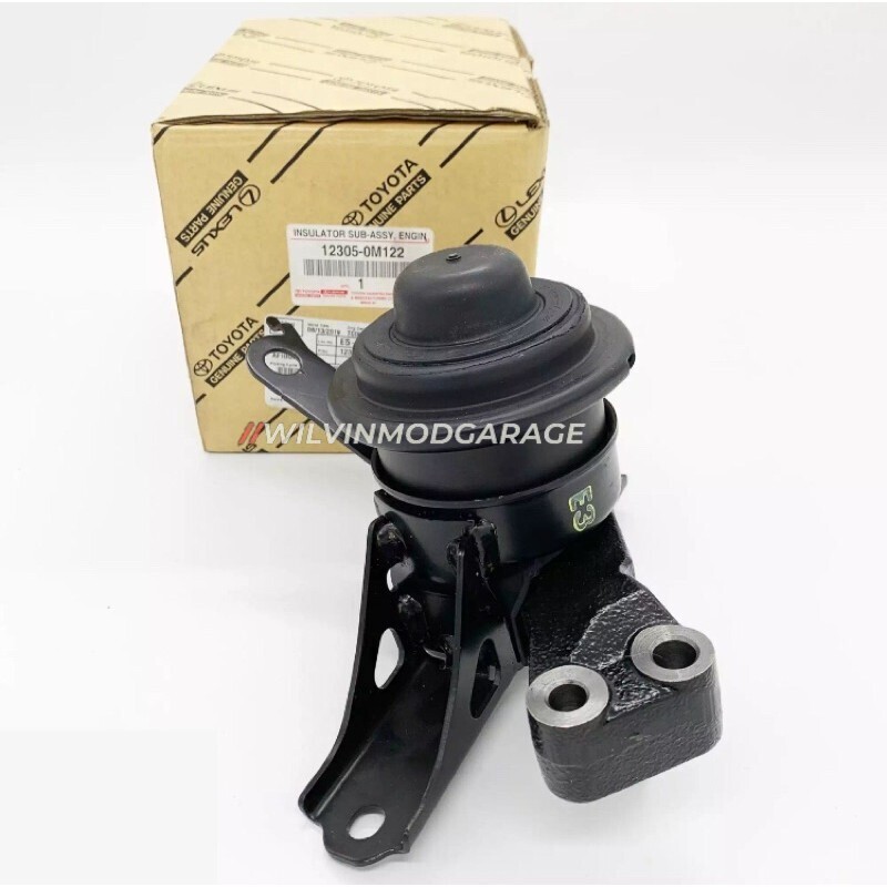 Genuine Engine Mounting Insulator 2014-2016 Toyota Yaris 12305-0M122 Thailand OE