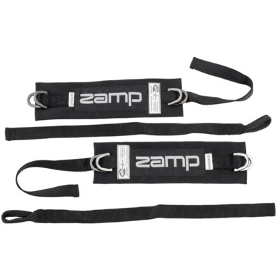 Zamp RU005003, Arm Restraints with Padded Straps, Black, SFI 3.3 Approved