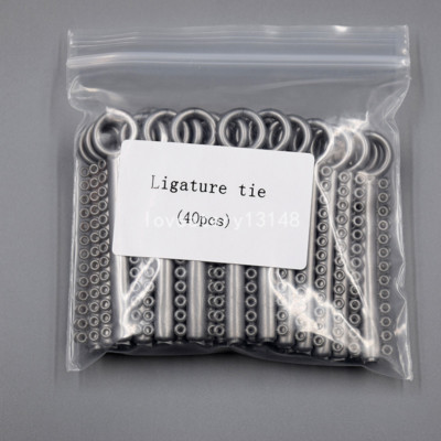 1040 Pcs Dental Orthodontic Elastic Braces Rubber Ligature Ties 37 Colors 1 Pack