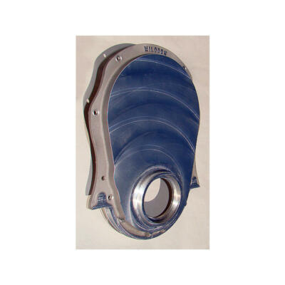 Milodon Timing Cover 14875; Aluminum Timing Cover Machined for 96-00 454 BBC