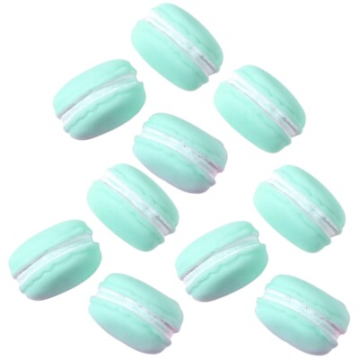 Simulation Macaron Cake Artificial Resin 10 Pcs Fake Model