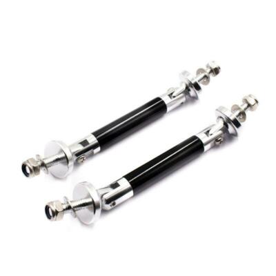 75mm2x Adjustable Front Bumper Lip Splitter Spoiler Strut Rod Tie Support Bar 