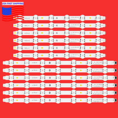 LED Strips For 86UK7500 86UK6570 86UK8070 86UK6300 86UN8570 Trident_86UK65_A B