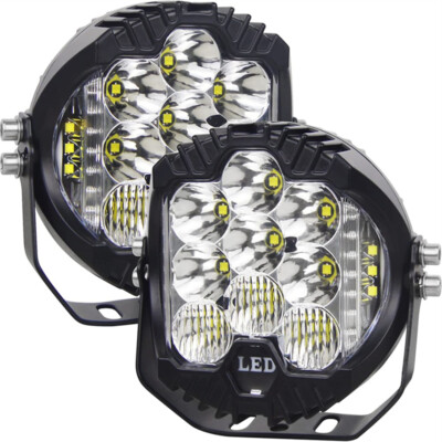 2x 5inch LED Work Light Car Pods Spot Flood Combo Offroad Driving Fog Lamp White