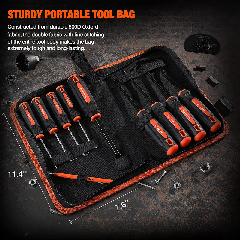 ValueMax 10PCS Precision Hook and Pick Set with Scraper Removal Puller Hooks Set