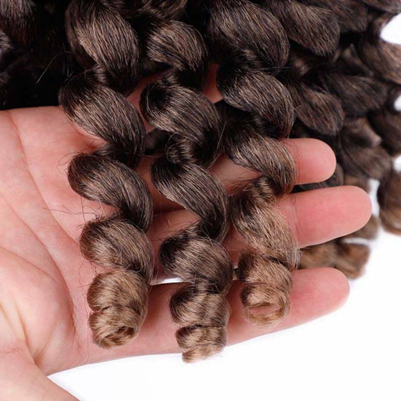 Jamaican Bounce Curly Real As Human Toni Curls Crochet Braids Hair Extensions US