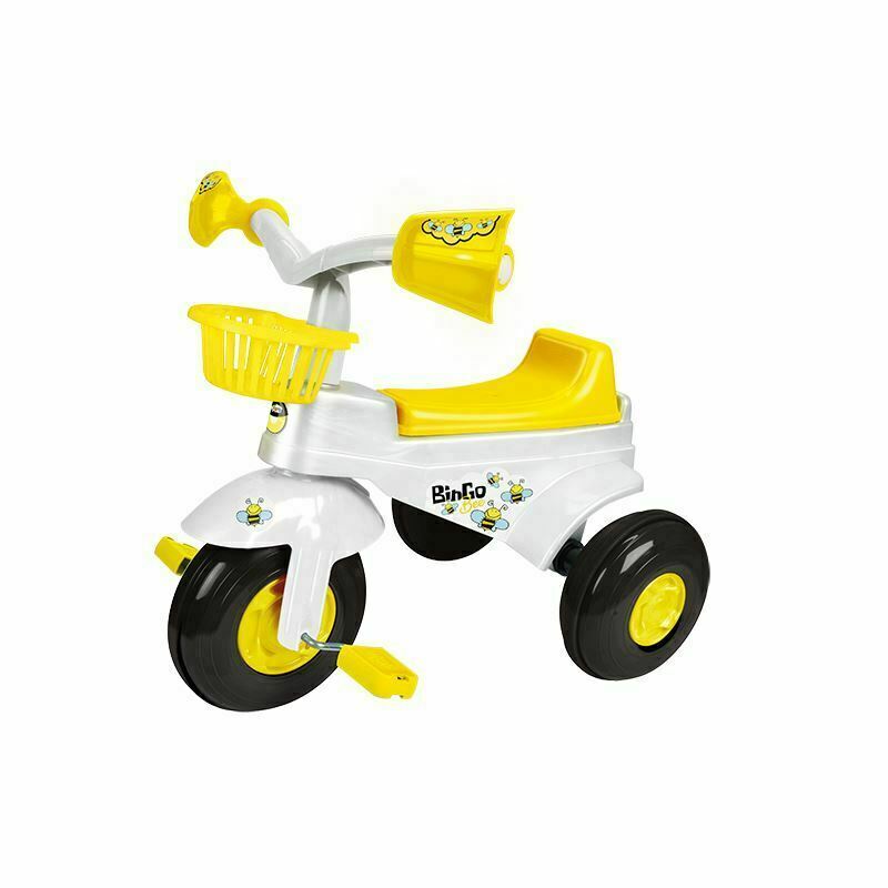 Triciclo Bingo Bee Bici Scooter 3 Ruote Con Pedali Gioco Giocattolo Bambini sar