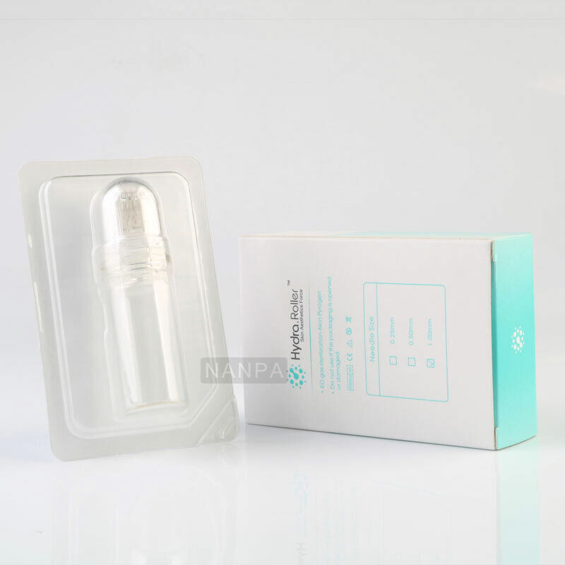 64 Micro Pins Hydra Roller Derma Facial Skin Therapy Auto Serum Infusion System